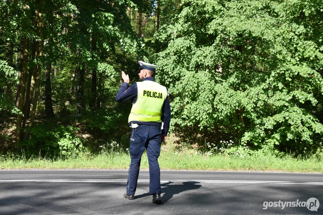 Wypadek drogowy na DW437 Borek Wlkp.- Dolsk