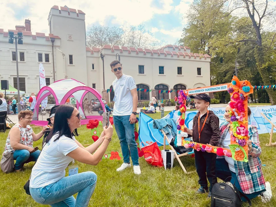 Wesoły Piknik Fundacji Ogród Marzeń w Jarocinie. 13. Finał akcji Wesołych Ogrodników