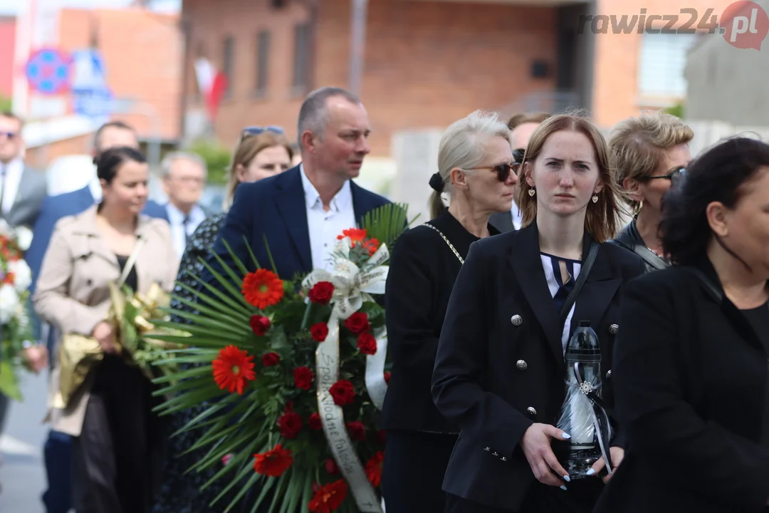 Delegacje na ceremonii pogrzebowej śp. Kazimierza Chudego