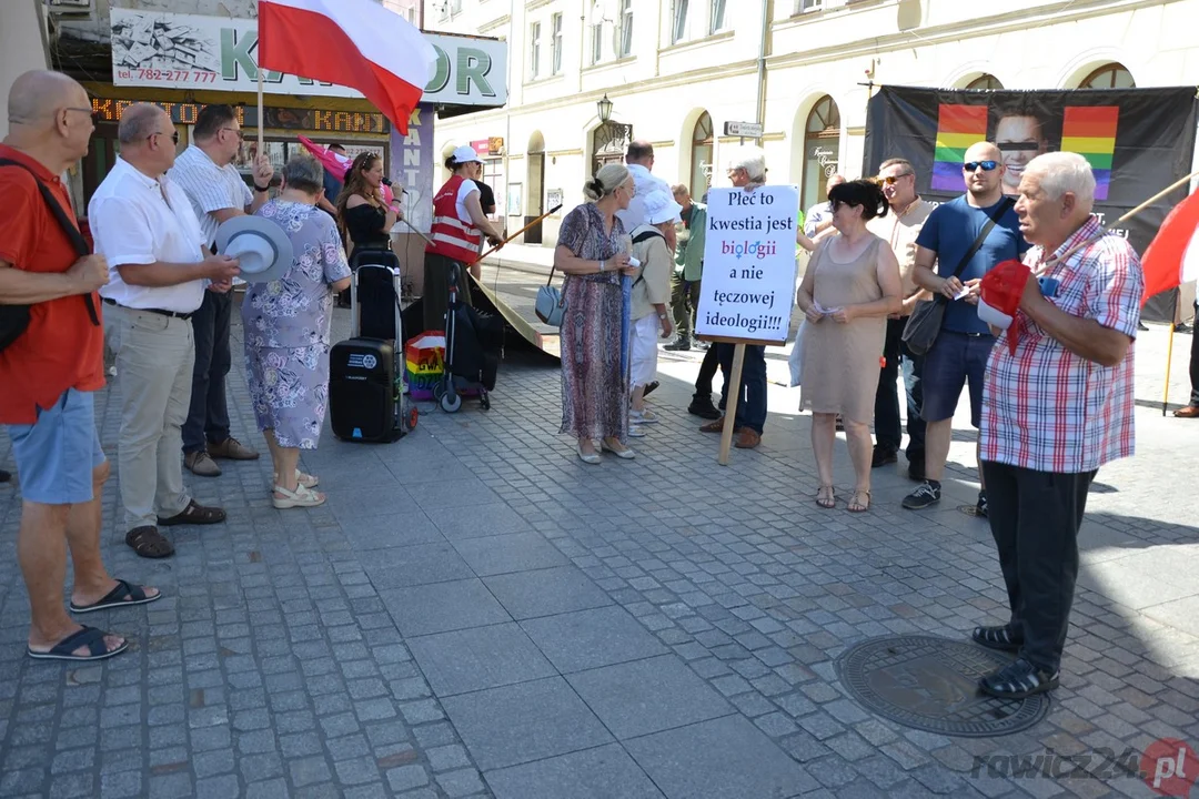 Marsz Równości i kontrmanifestacje w Rawiczu