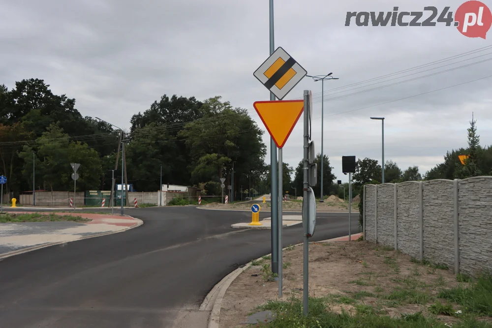 Rondo koło poligonu w Sierakowie jest przejezdne