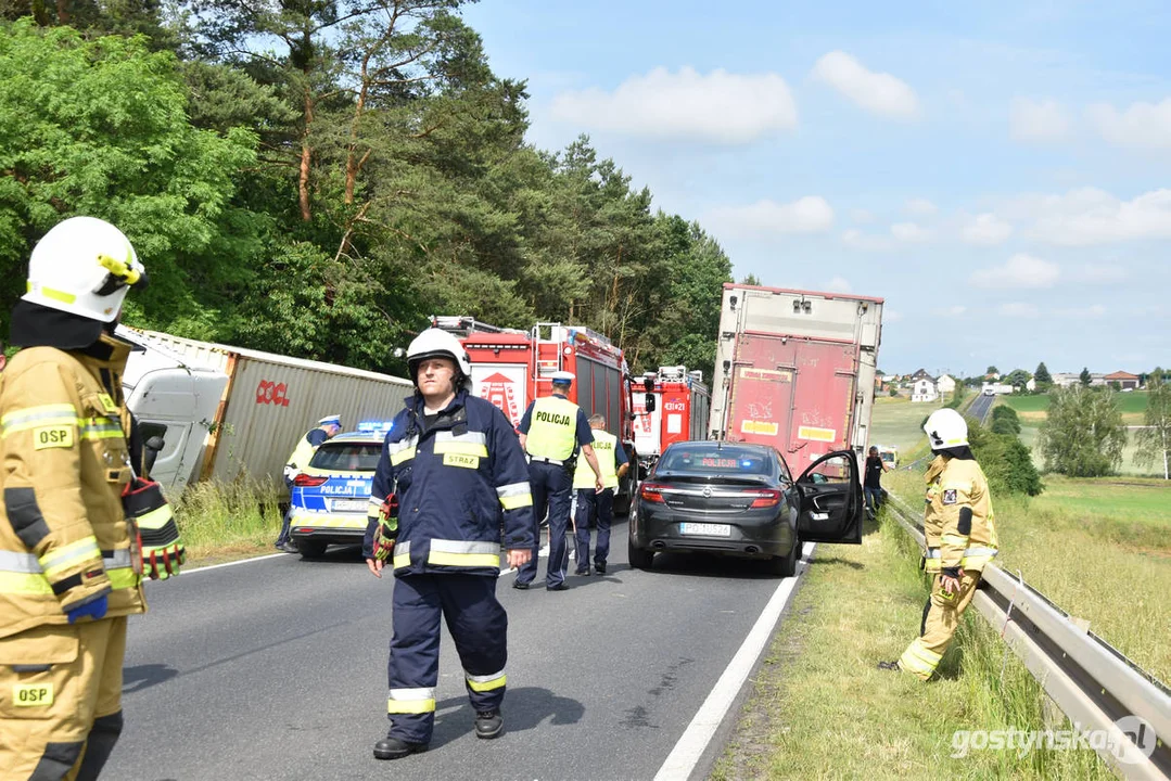 Tragiczny wypadek drogowy na DW 308, na odcinku Kunowo - Lubiń