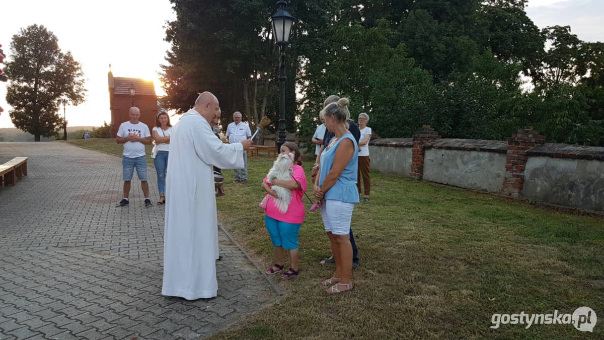 Błogosławieństwo zwierząt domowych w kościele w Starym Gostyniu