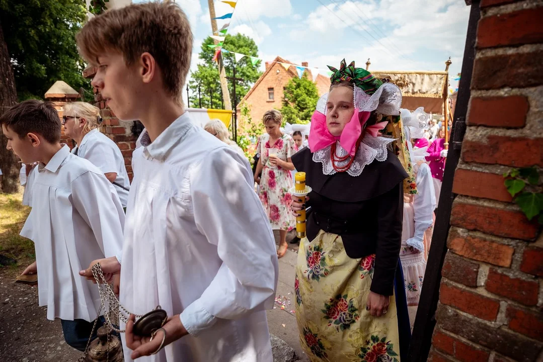 Procesja Bożego Ciała w Domachowie