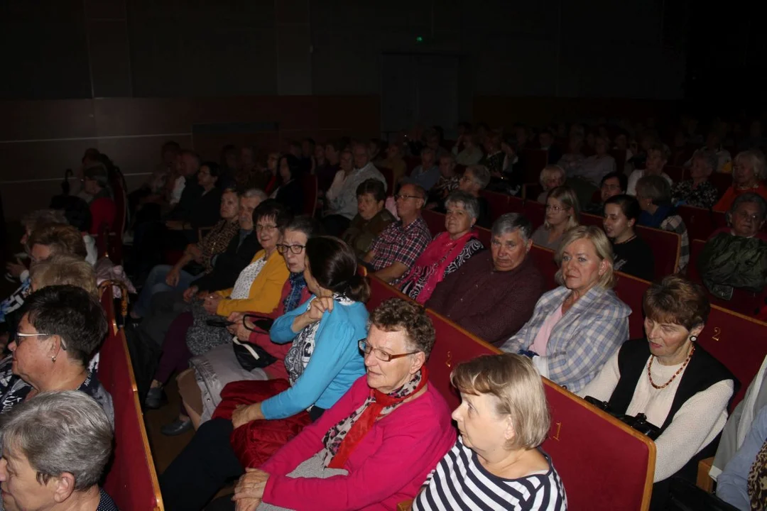 Aktorka Teresa Lipowska, gwiazda "M jak Miłość" w Jarocinie