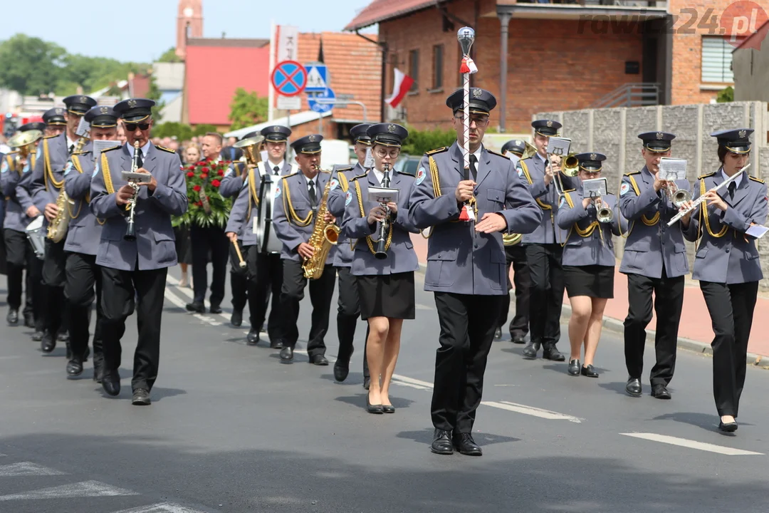 Delegacje na ceremonii pogrzebowej śp. Kazimierza Chudego