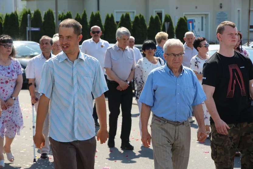 Procesja Bożego Ciała w parafii Św. Floriana