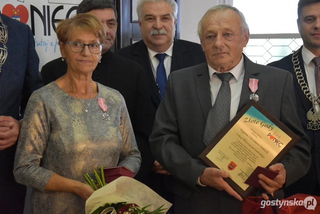 Jubileusze małżeńskie w gminie Poniec