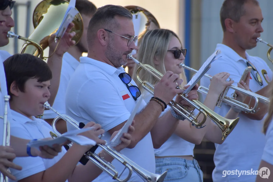 II Festiwal Orkiestr Dętych w Gostyniu - koncert na gostyńskim rynku