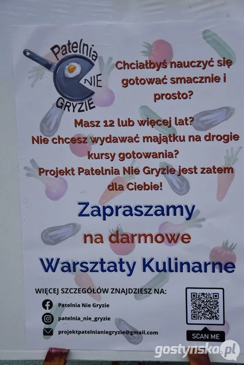 Projekt "Patelnia Nie Gryzie" uczniów gostyńskich, krobskich i leszczyńskich szkół