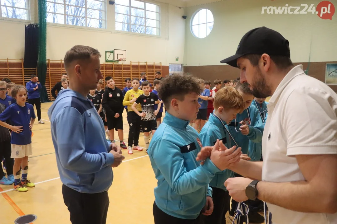 Turniej halowej piłki nożnej w Rawiczu