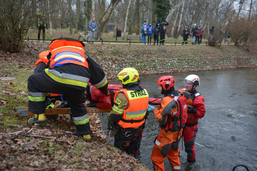 Koźmin Wlkp. Pokaz strażacki w ramach WOŚP