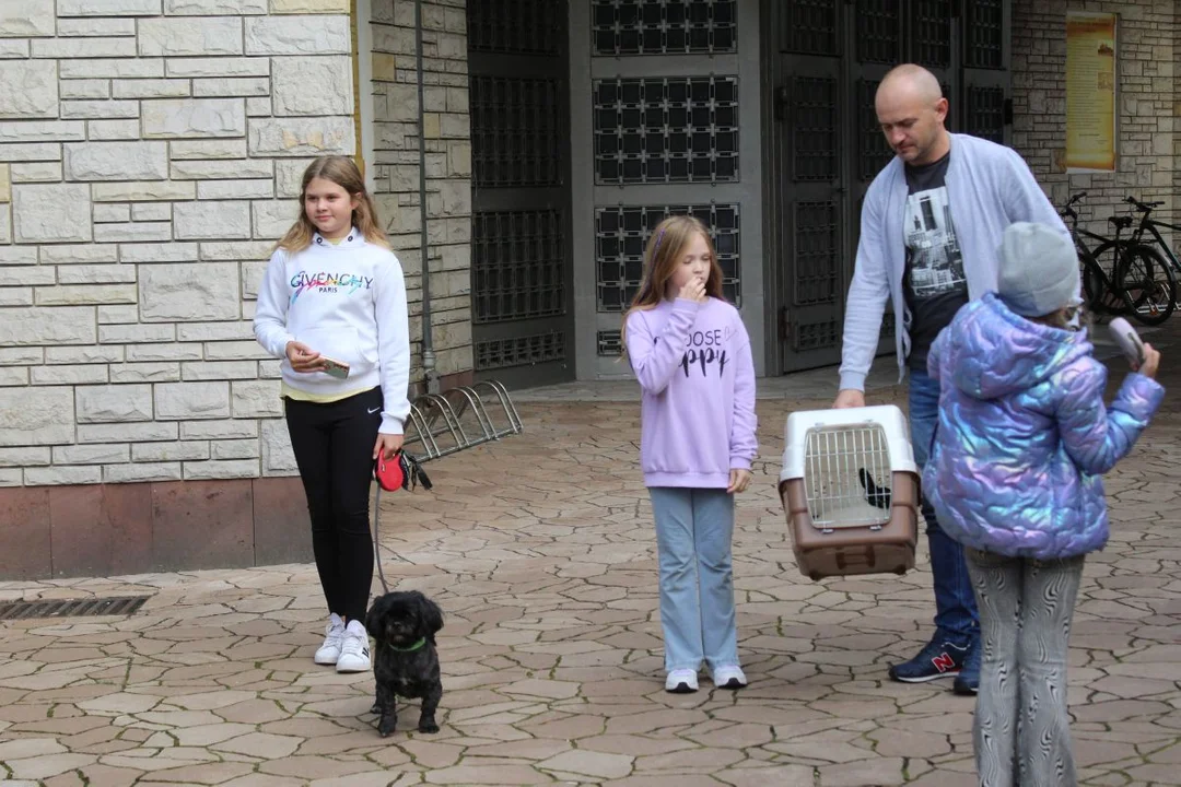 U franciszkanów w Jarocinie z okazji odpustu błogosławiono zwierzęta