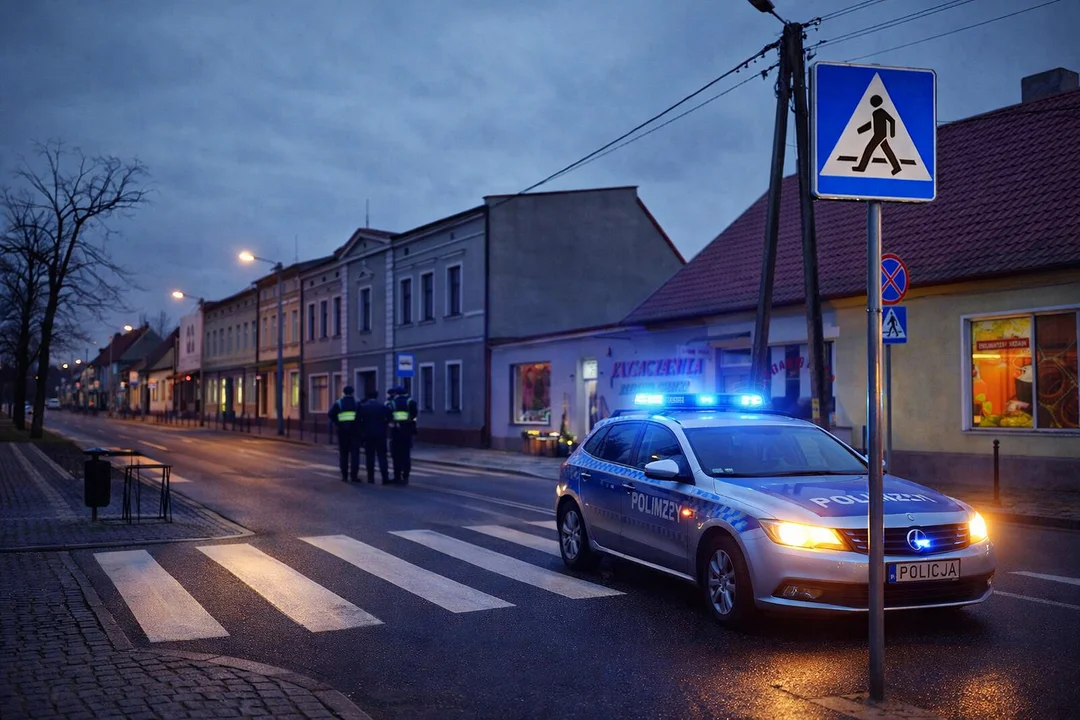 Potrącenie nastolatki w Sulmierzycach