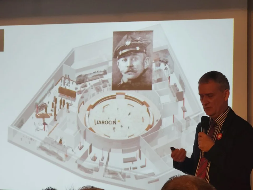 Spotkanie w Jarocinie z Przemysławem Terleckim, dyrektorem Muzeum Powstania Wielkopolskiego