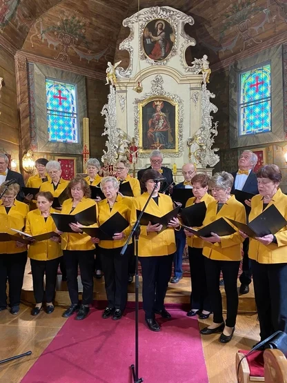 Koncert pieśni maryjnych w Sośnicy