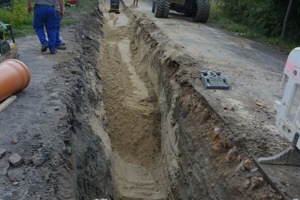 Budowa kanalizacji w Koźminie Wlkp.