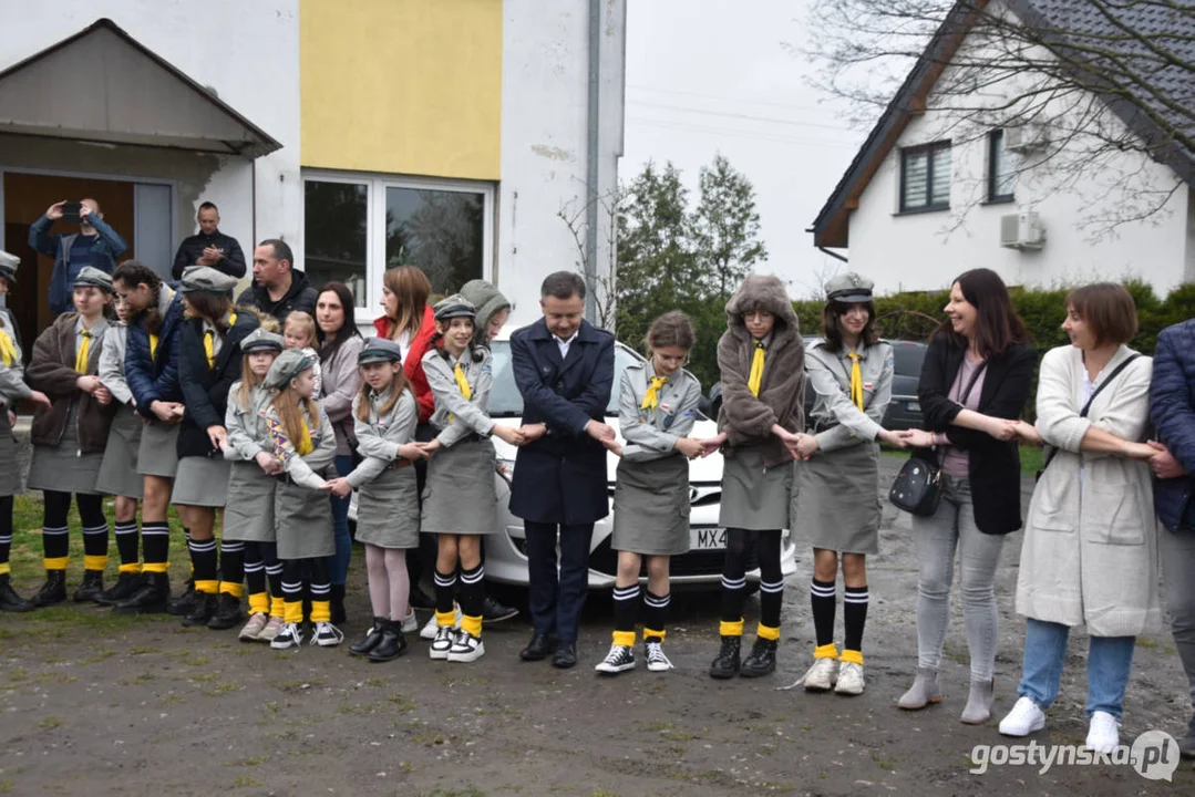 Uroczyste otwarcie harcówki 14. Wielopoziomowej Drużyny Harcerskiej w Gostyniu