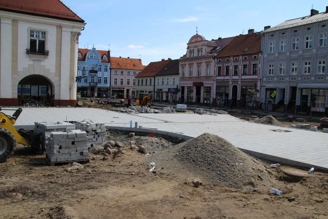 Przebudowa rynku w Jarocinie