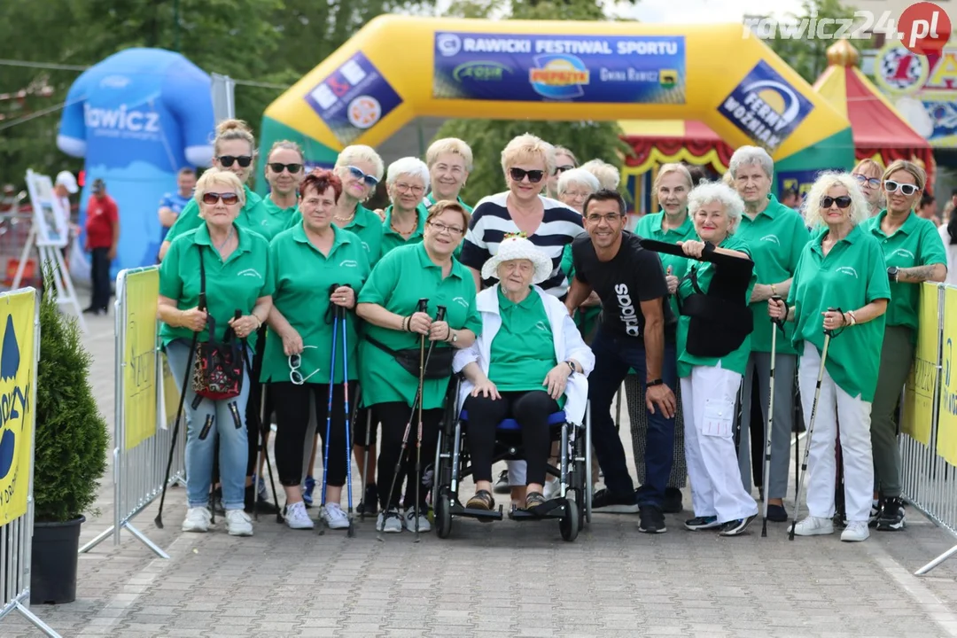 Rawicki Festiwal Sportu 2024. Nordic Walking i Bieg przedszkolaków