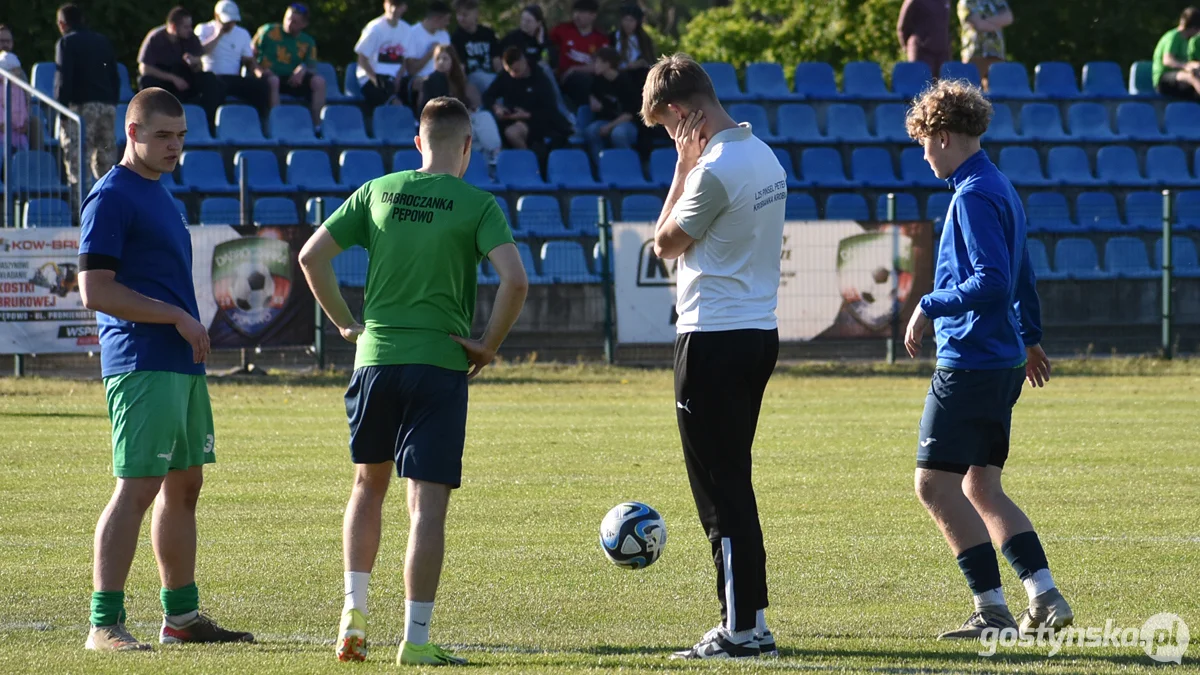 Derby powiatu gostyńskiego. Dąbroczanka Pępowo - Pinsel-Peter Krobianka Krobia 0 : 1