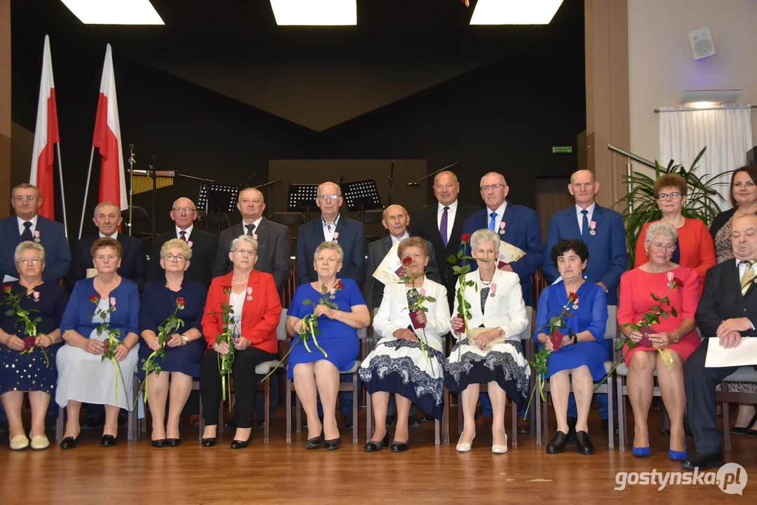 Uroczystości z okazji jubileuszu małżeństwa w Borku Wlkp.