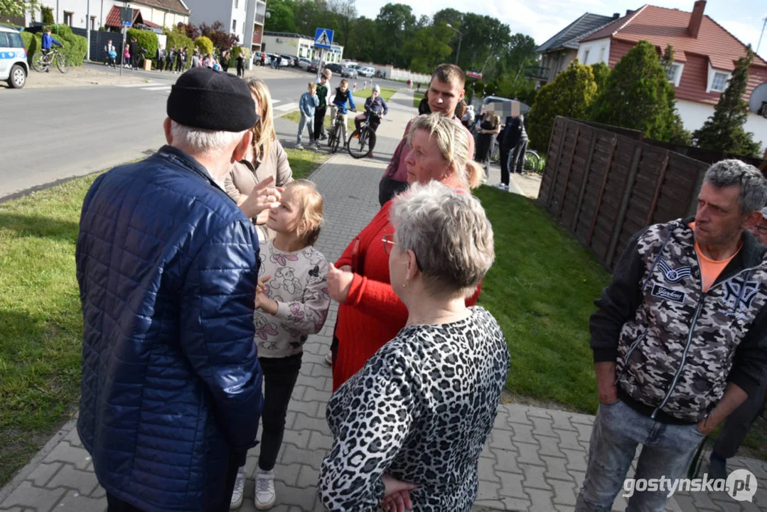 Groźny pożar w Łęce Wielkiej. Mieszkanie spłonęło doszczętnie