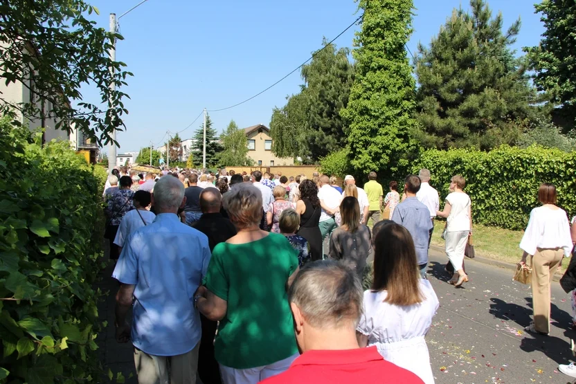 Procesja Bożego Ciała w parafii Św. Floriana