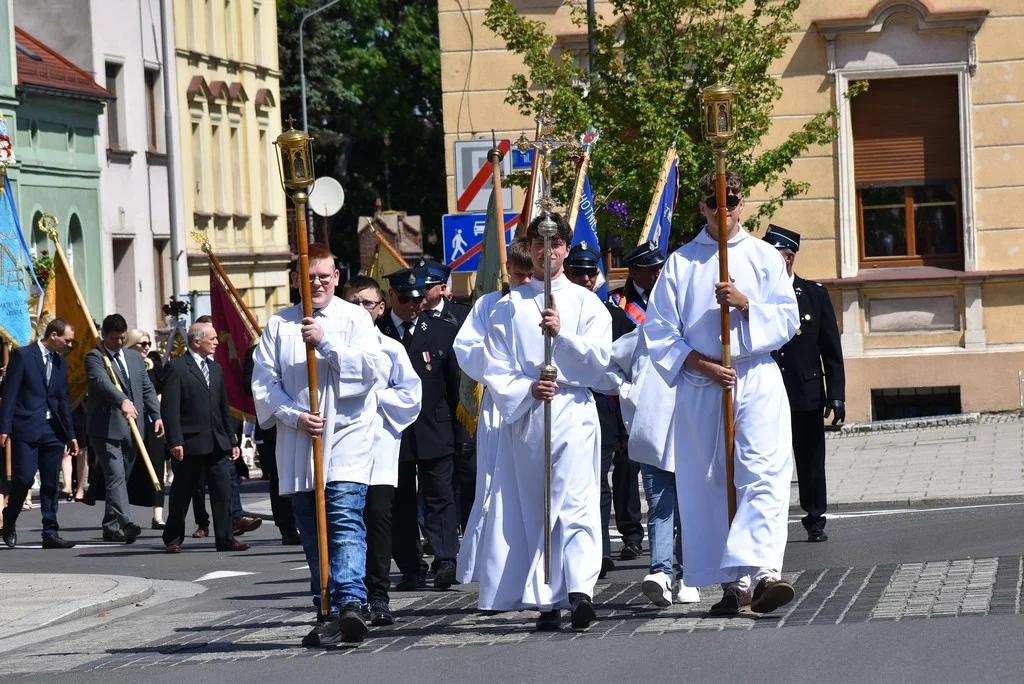 Procesja Bożego Ciała w Krobi