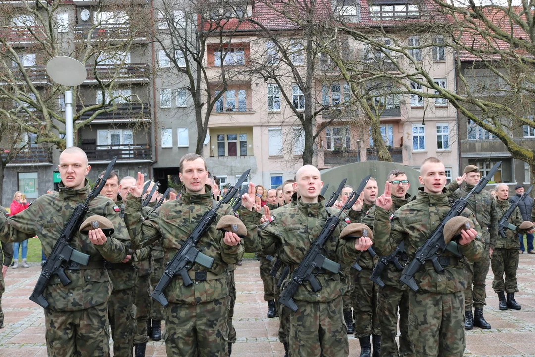 Przysięga 12. Wielkopolskiej Brygady Obrony Terytorialnej