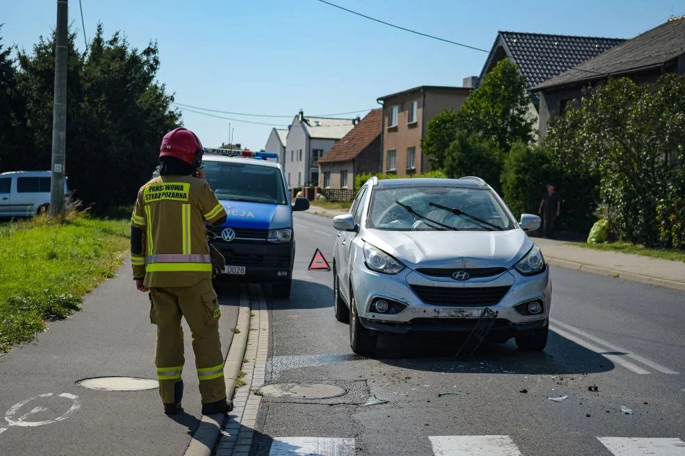 Wypadek na drodze Annapol - Wilkowyja