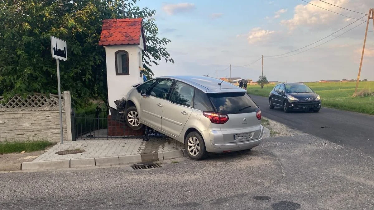 Dzielnicowy próbował zatrzymać go do kontroli. Podczas ucieczki kierowca wypadł z drogi - Zdjęcie główne