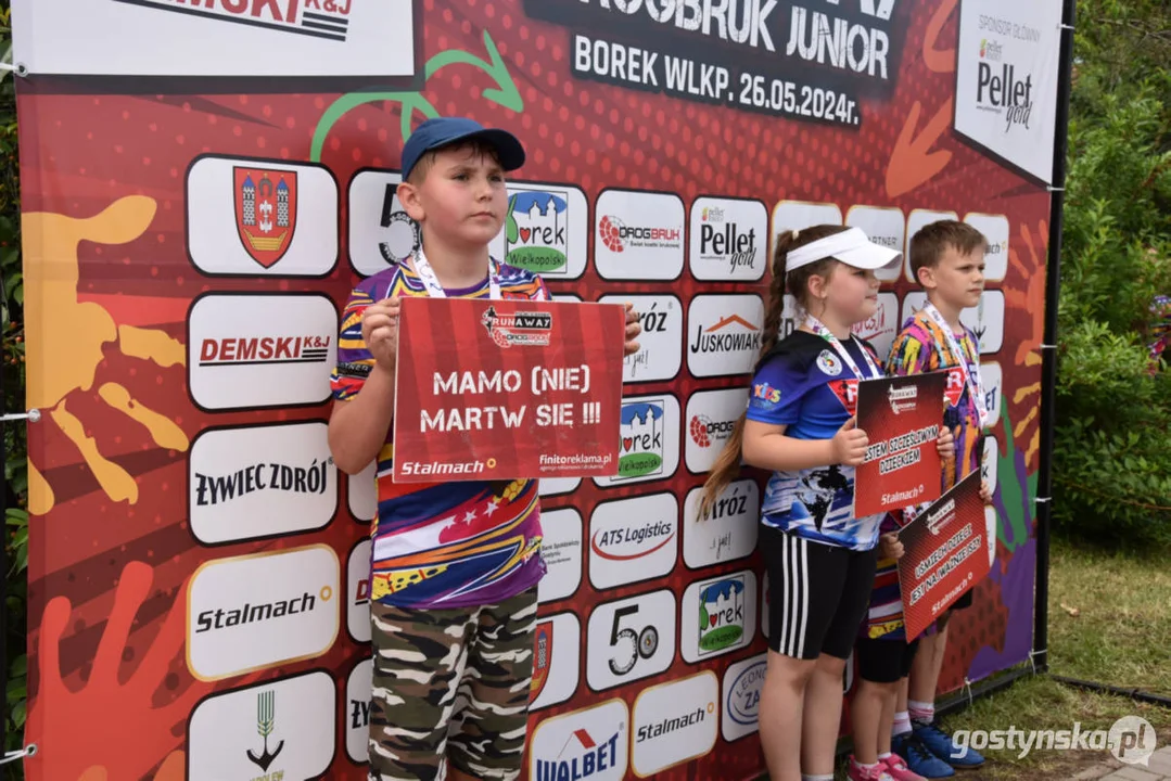 Runaway Drogbruk Junior Borek Wlkp. - bieg z przeszkodami z okazji Dnia Dziecka
