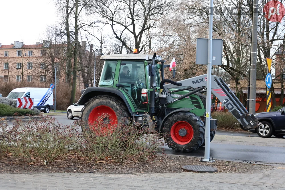 Protest rolników w Rawiczu