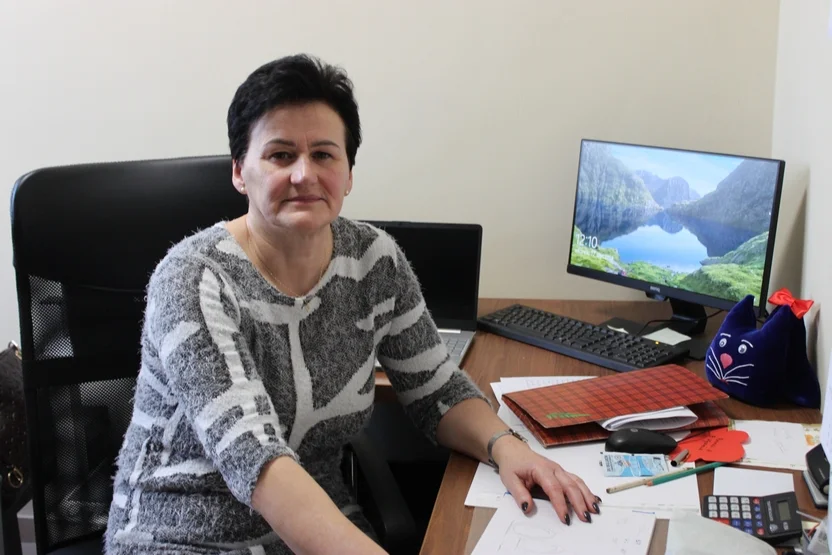 Arleta Ogrodowicz - sołtys, przewodnicząca KGW i kierownicza domu seniora