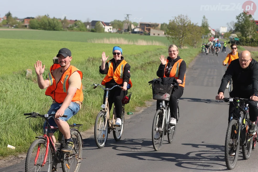 Rowerowy rajd po powiecie rawickim