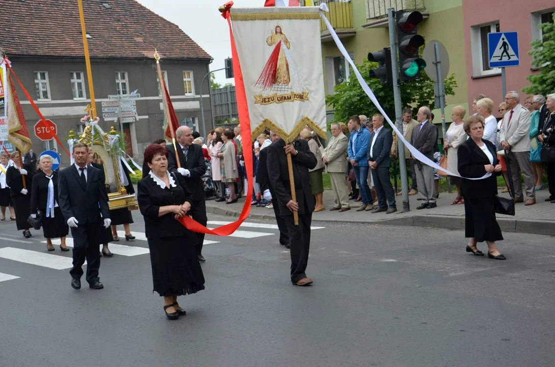 Procesja Bożego Ciała ulicami Krotoszyna w 2016 roku