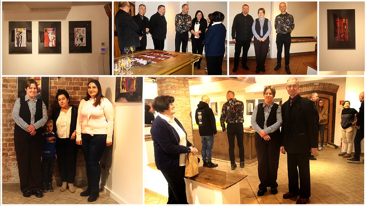 Widma w rawickiej Galerii Sala Piecowa. Wernisaż rysunków Martyny Barteczki - Zdjęcie główne