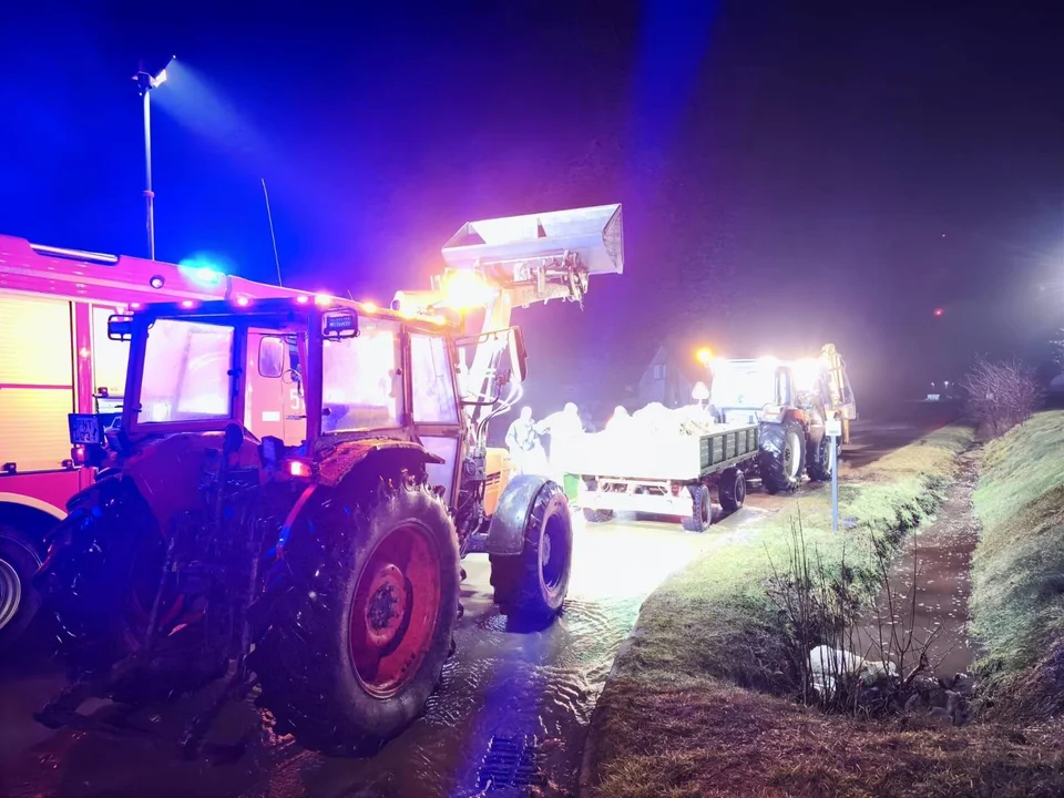 Wielkopolscy strażacy walczą z podtopieniami. Jak wygląda sytuacja w powiecie pleszewskim? - Zdjęcie główne