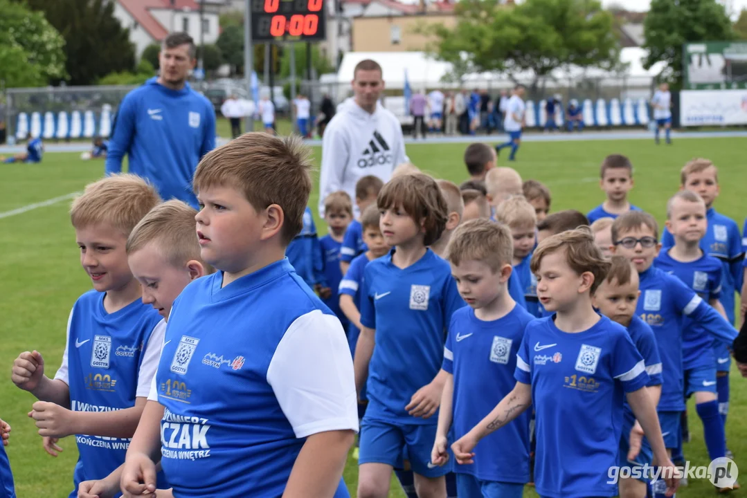 Mecz oldboyów Kani Gostyń i Lecha Poznań na 100-lecie Kani