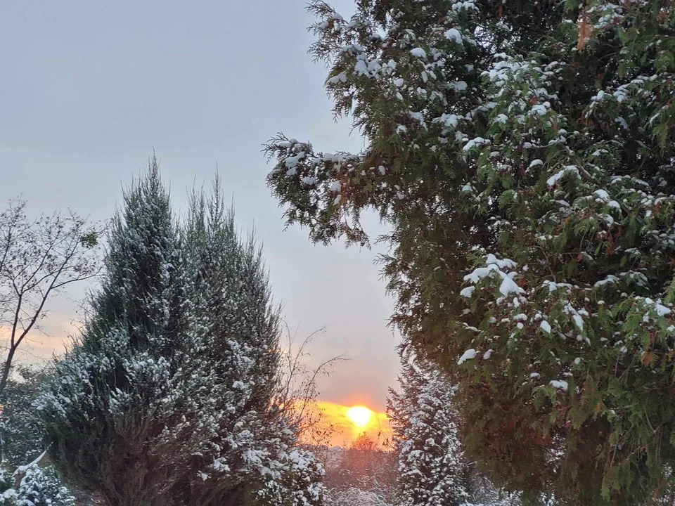 Zima w Gostyniu - zasypane śniegiem miasto