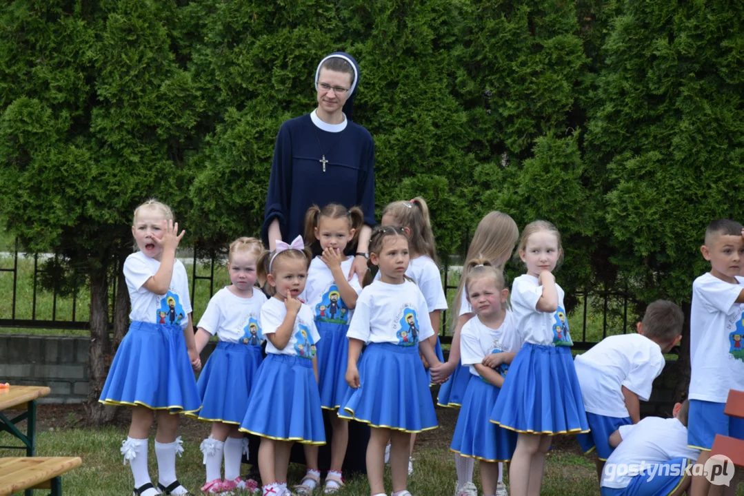 Pierwszy festyn z bł. Edmundem Bojanowskim, przy ochronce Sióstr Służebniczek w Podrzeczu