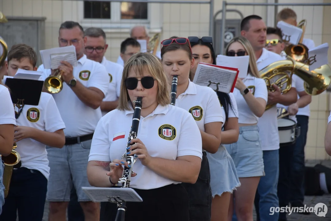 II Festiwal Orkiestr Dętych w Gostyniu - koncert na gostyńskim rynku