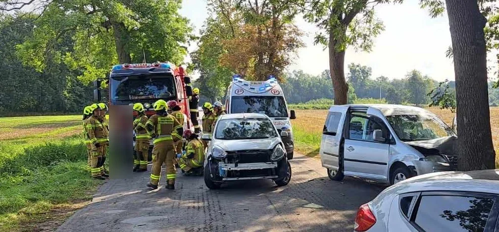 Wypadek na trasie Zakrzewo - Annopol