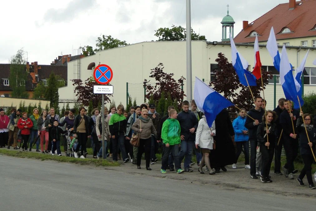 Symbole Światowych Dni Młodzieży w Jarocinie (2014)