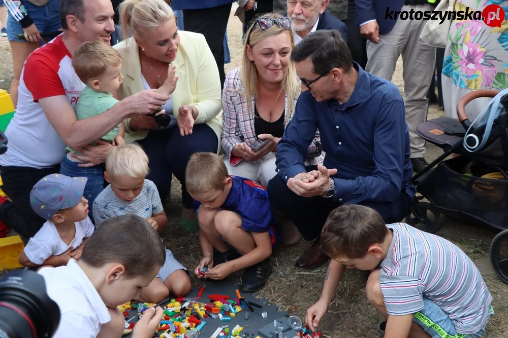 Mateusz Morawiecki w Krotoszynie. Piknik 800+