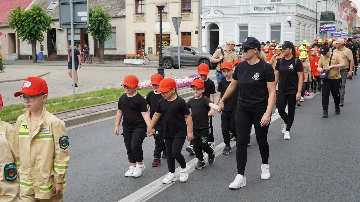 Dziecięce Drużyny Pożarnicze na zawodach w Miejskiej Górce