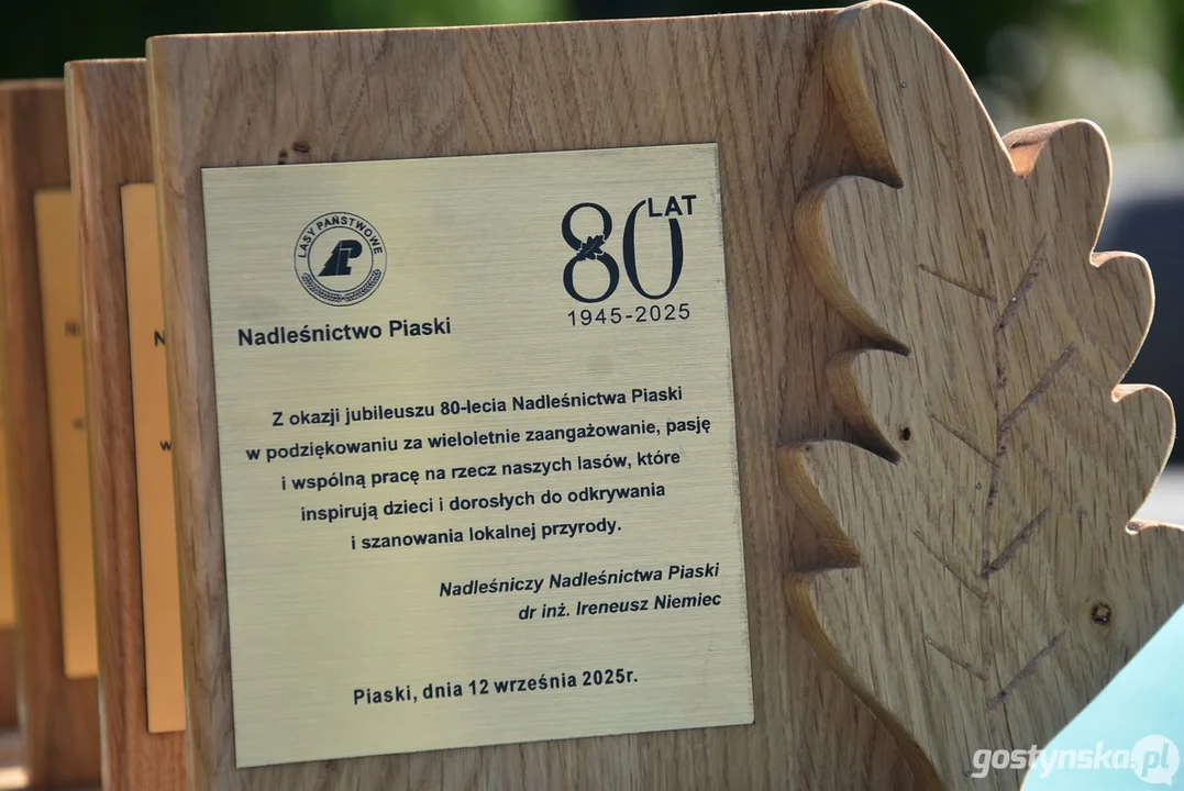 80-lecie Nadleśnictwa Piaski
