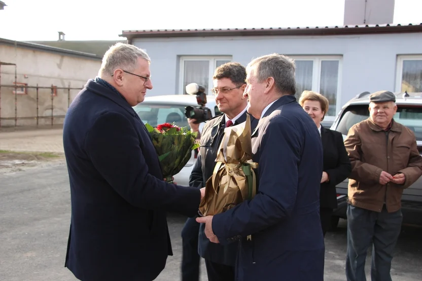 Otwarcie drogi w Rudzie Wieczyńskiej