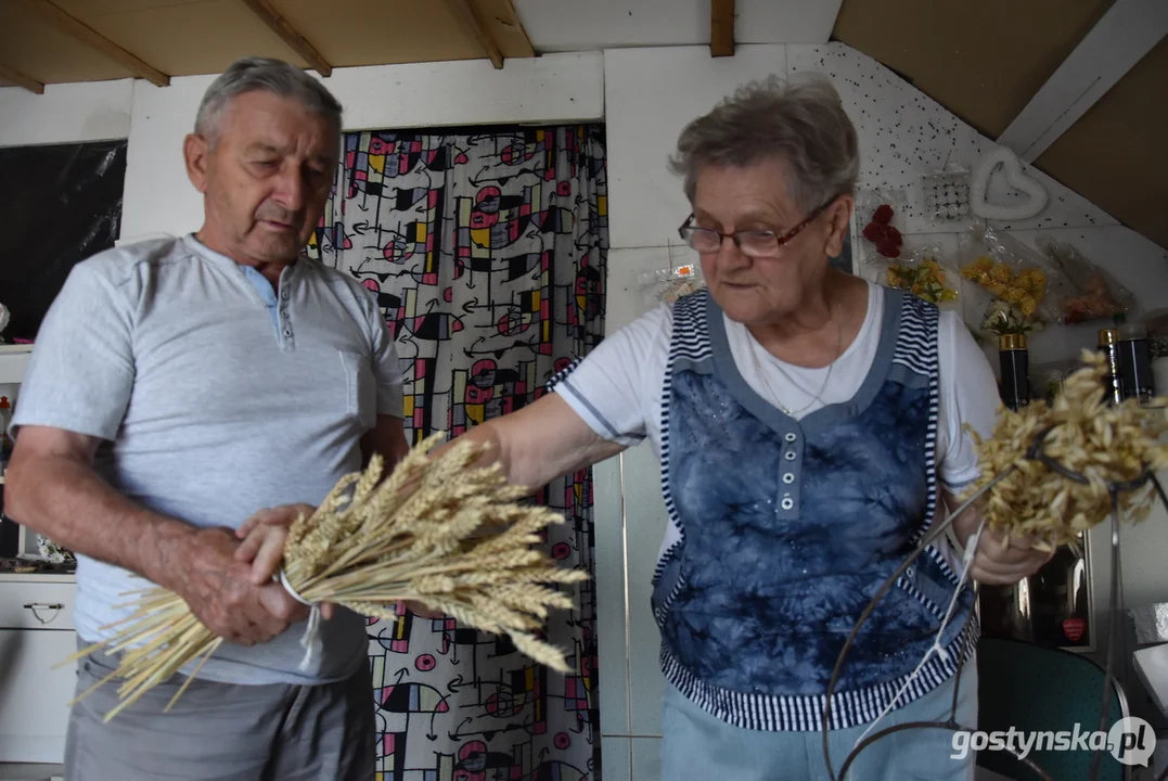 Wieńce dożynkowe Joanny Chudej z Posadowa